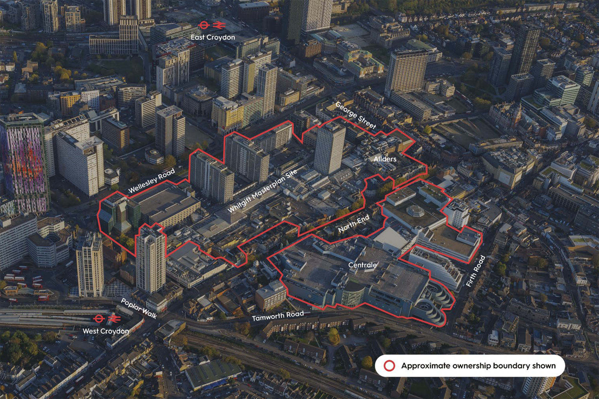 Existing masterplan